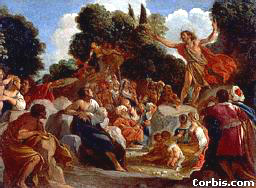 John the Baptist preaching